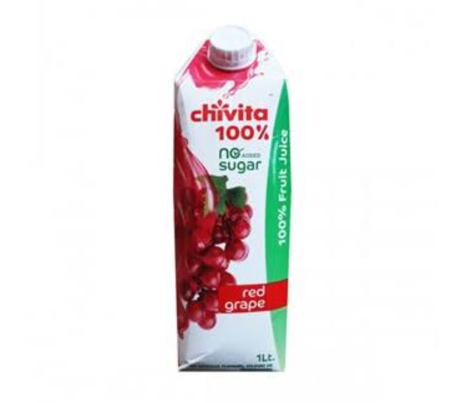 Chivita 100% Grape 1Ltr x 10